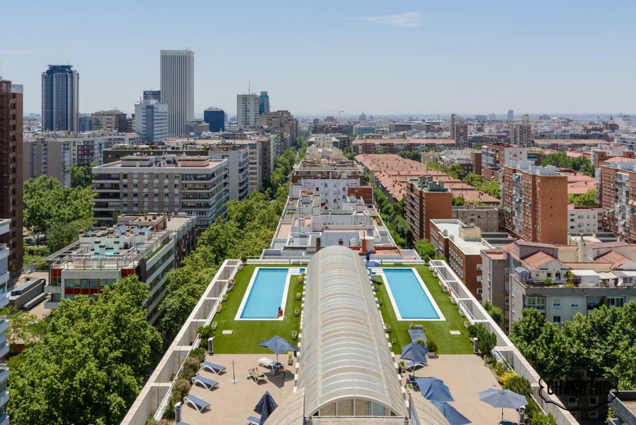 Ferienwohnung Charming Eurobuilding 2 Luxury Madrid Exterior foto