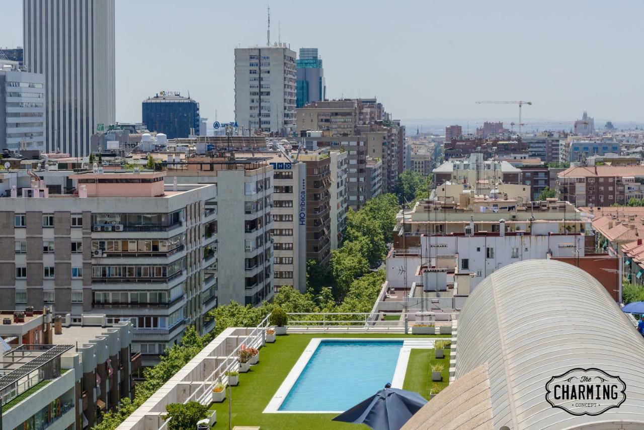 Ferienwohnung Charming Eurobuilding 2 Luxury Madrid Exterior foto